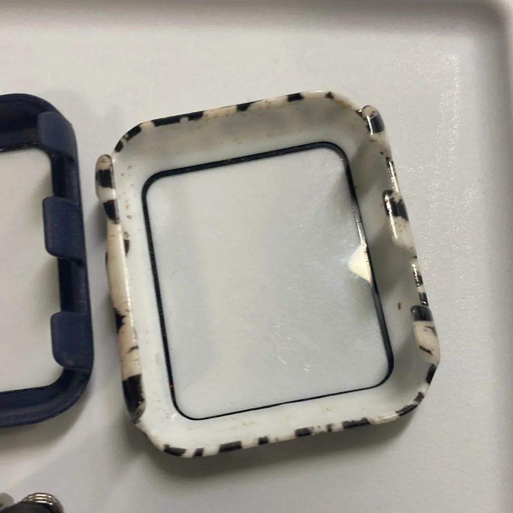 Apple watch aftermarket accessories, colorful, 3 straps, 5 screen covers